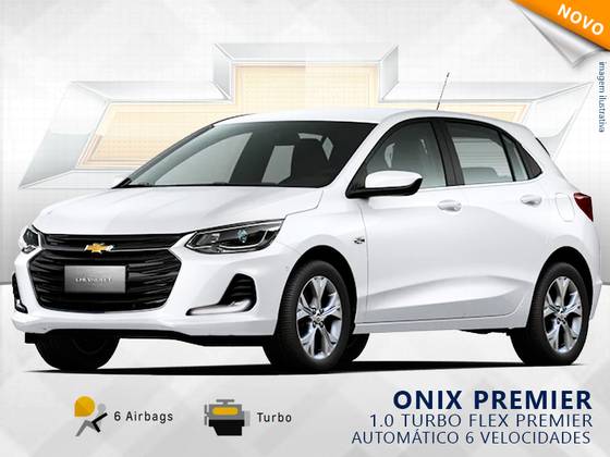 CHEVROLET ONIX 1.0 TURBO FLEX PREMIER AUTOMÁTICO